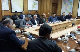 شست مشترک استاندار کرمانشاه نماینده منطقه اورامانات در مجلس شورای اسلامی و نمایندگان بیمه مرکزی و شرکت های بیمه